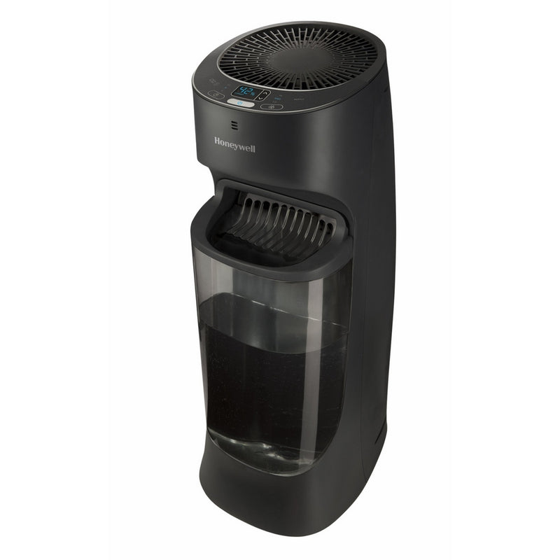 Honeywell Top Fill Tower Humidifier with Digital Humidistat, Black