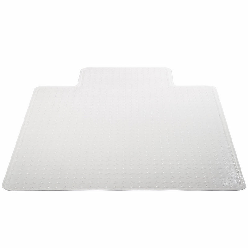 Deflecto SuperMat Clear Chair Mat, Medium Pile Carpet Use, Rectangle With Lip, Beveled Edge, 45 x 53 Inches (CM14233COM)