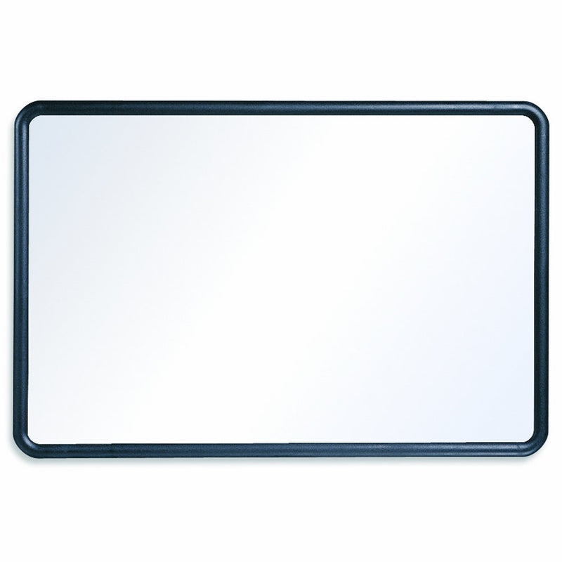 Quartet Contour Whiteboard, 24" x 18" Dry Erase Board, Plastic Frame, Black (7551)