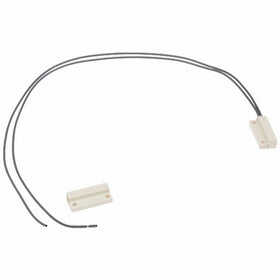 Kwikee 374198 Miniature Rectangle Door Switch Kit - White