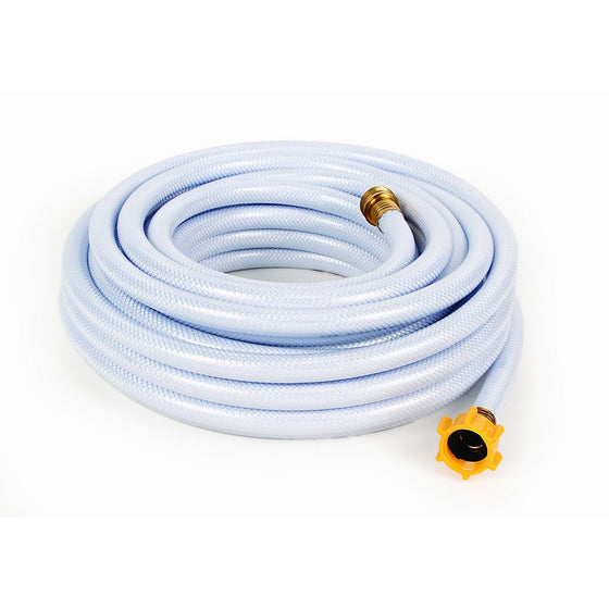 Camco 50ft TastePURE Drinking Water Hose - Lead and BPA Free, Reinforced for Maximum Kink Resistance 1/2" Inner Diameter (22753)