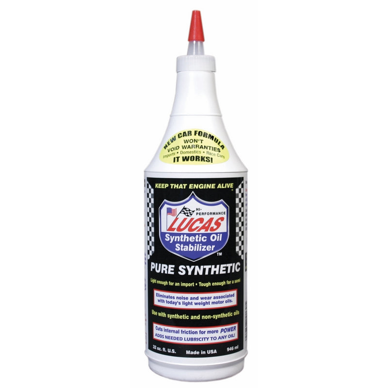 Lucas LUC10130 Synthetic Oil Stabilizer. Quart