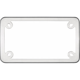 Motorcycle Elite Stainless Steel License Plate Frame by Cruiser Accessories