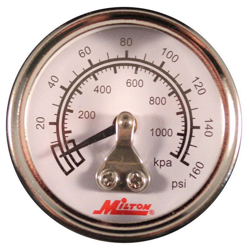 Milton 1189 1/8" NPT Mini High Pressure Gauge