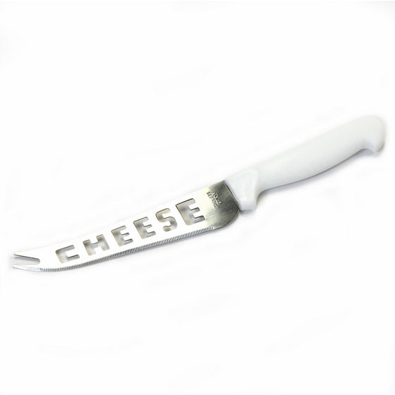 Chef Craft 21368 1-Piece Cheese Knife with White Plastic Handle, White, 9-1/2-Inch