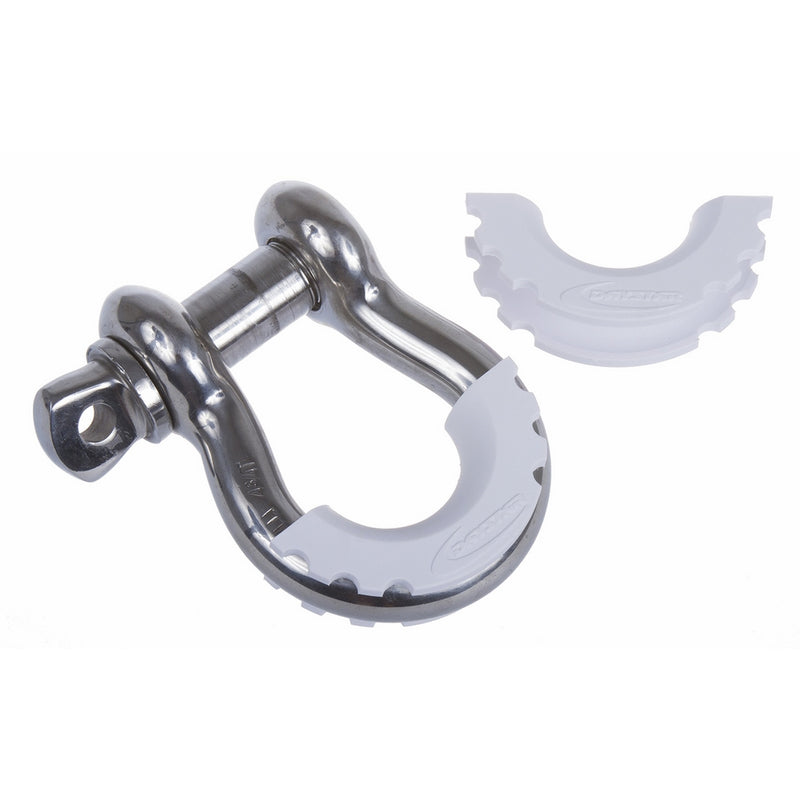Daystar, White D-Ring Shackle Isolator, protect your bumper and reduce rattling, KU70056WH, Made in America