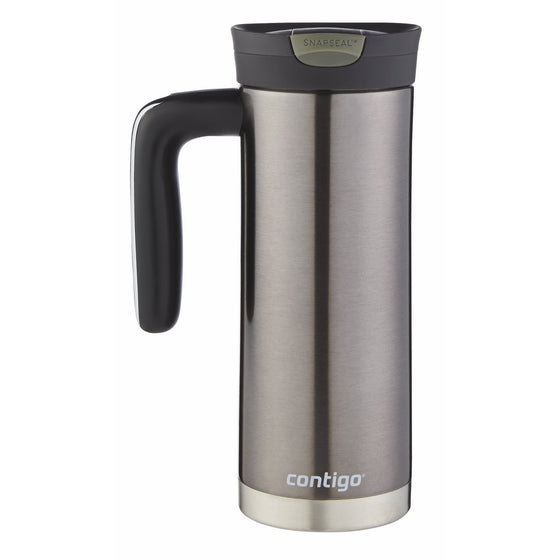 Contigo SnapSeal Superior Stainless Steel Travel Mug, 20 oz, Gunmetal