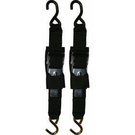 Rod Saver Paddle Buckle 2 inch Trailer Tie-Downs (4 Feet), Pair