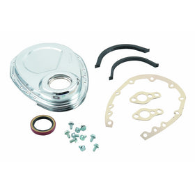 Mr. Gasket 4590 Chrome Plated Timing Cover Complete Kit