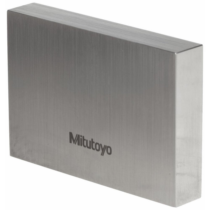 Mitutoyo Steel Rectangular Gage Block, ASME Grade 0, 4.0" Length