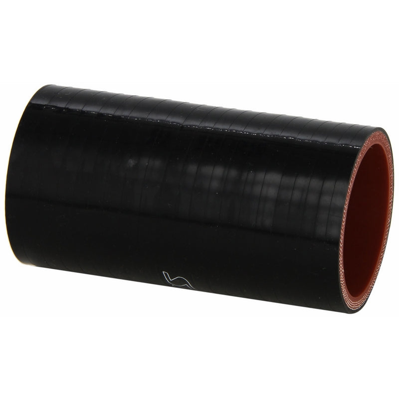 HPS HTSC-175-L4-BLK Silicone High Temperature 4-ply Reinforced Straight Coupler Hose, 100 PSI Maximum Pressure, 4" Length, 1-3/4" ID, Black