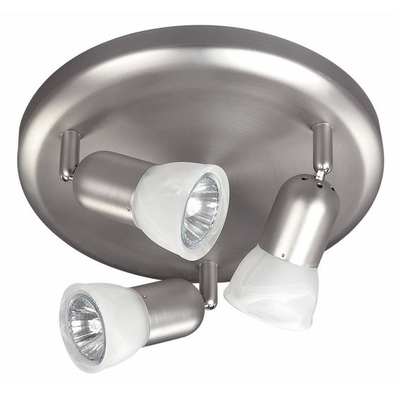 CANARM LTD. ICW356A03BPT10 James 3 Bulb Ceiling/Wall Light, Brushed Pewter