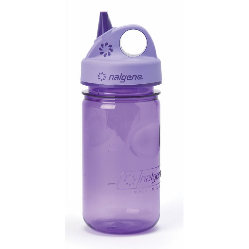 Nalgene Tritan Grip-N-Gulp BPA-Free Water Bottle,Purple,12 Ounces