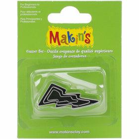 Makin's USA Makin's Clay Cutters 3/Pkg-Lightning Bolt