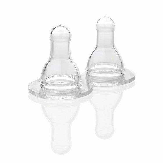 Lifefactory BPA-Free Stage 3 (6 Months) Y-Cut Fastest Flow Silicone Nipples 2-Pack