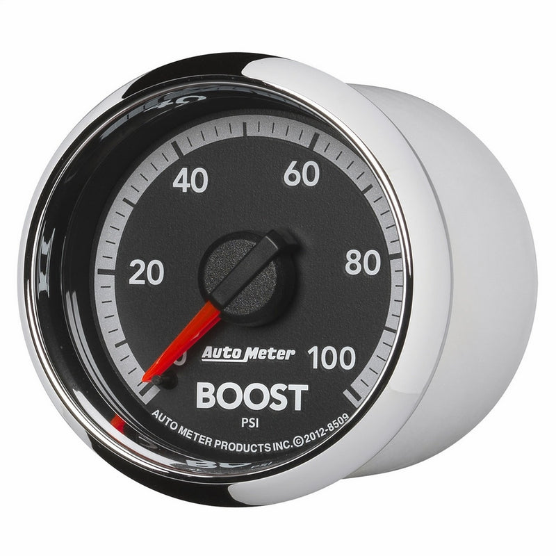 Auto Meter 8509 Factory Match 2-1/16" Mechanical Boost Gauge (0-100 PSI, 52.4mm)