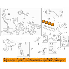 General Motors 55565348, Turbocharger Gasket
