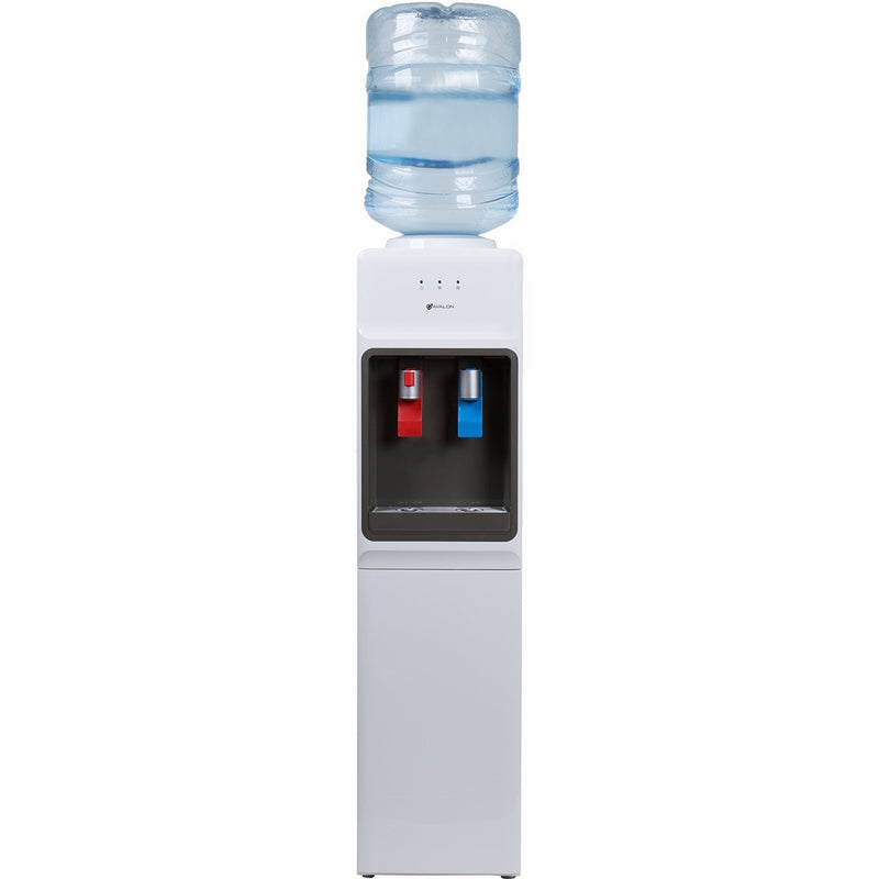 Avalon Top Loading Water Cooler Dispenser - Hot & Cold Water, Child Safety Lock, Innovative Slim Design, Holds 3 or 5 Gallon Bottles - UL/Energy Star Approved