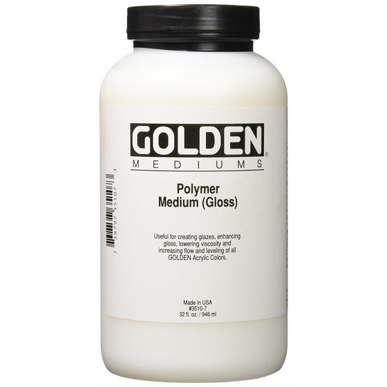 Golden 0003510-7 32oz. - 946ml - Gloss Polymer Jug - Medium