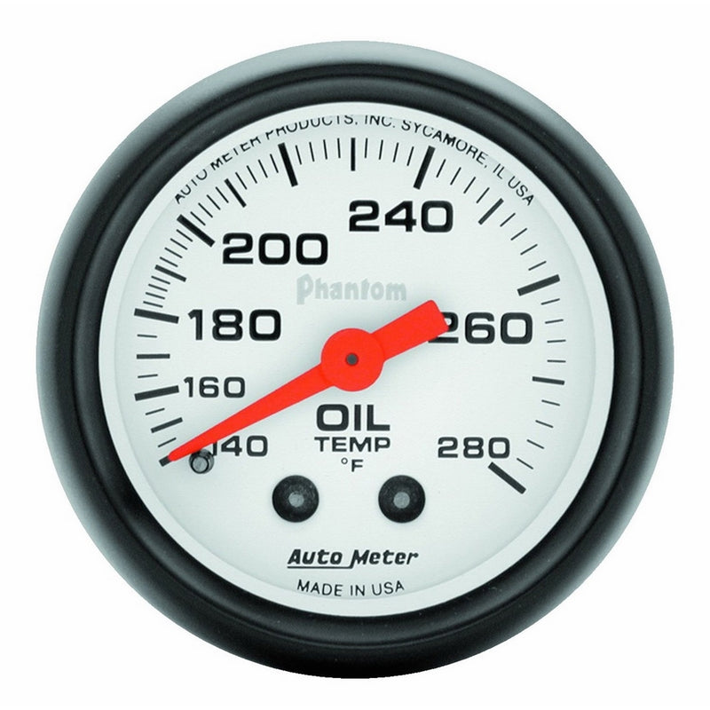Auto Meter 5741 Phantom Mechanical Oil Temperature Gauge