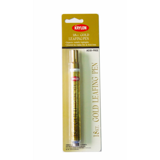 Krylon K09901A00 Leafing Pen, Gold.33 Ounce