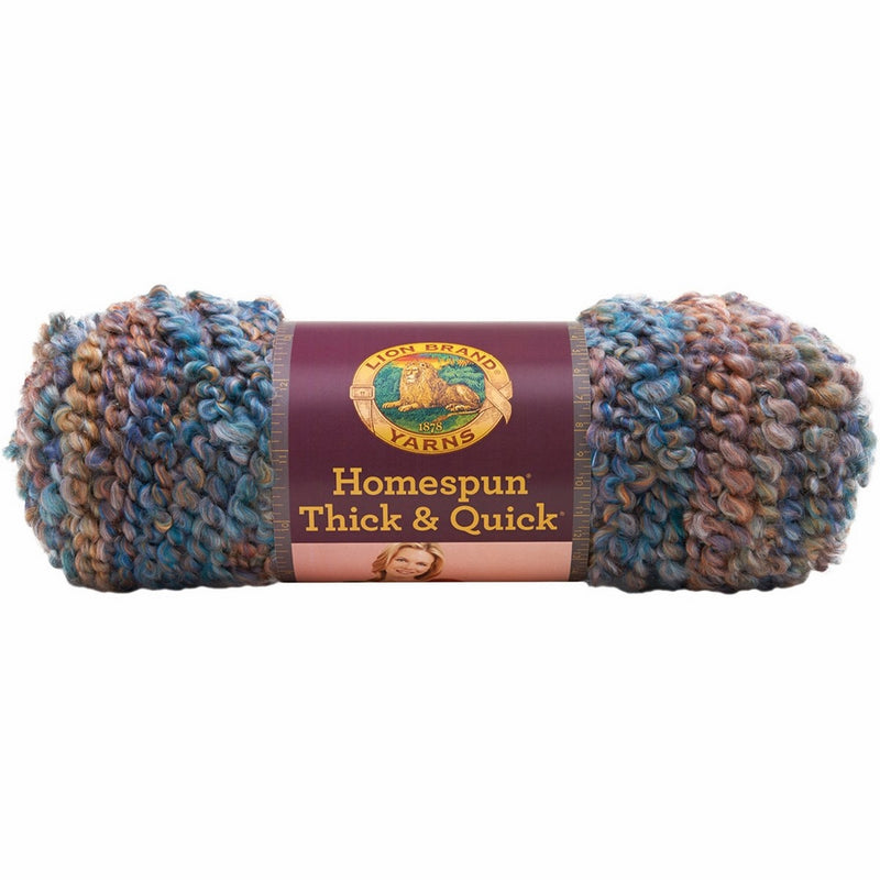 Lion Brand Yarn 792-407 Homespun Thick and Quick Yarn, Painted Desert