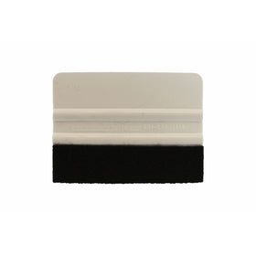 ABN Felt Edge Squeegee 4” Inch for Applying Automotive Graphics, Decals, Vinyl Wrap, Tints, and Screen Printing