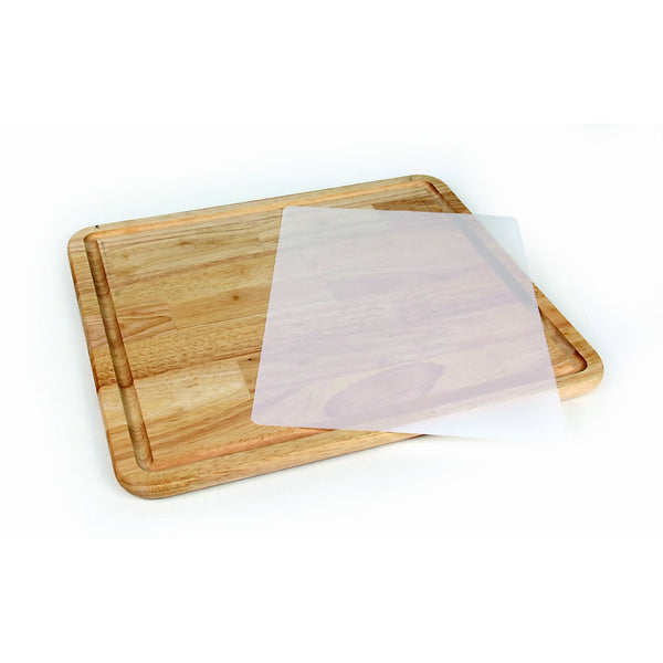 Camco Hardwood Cutting Board and Stove Topper With Non-Skid Backing, Includes Flexible Cutting Mat