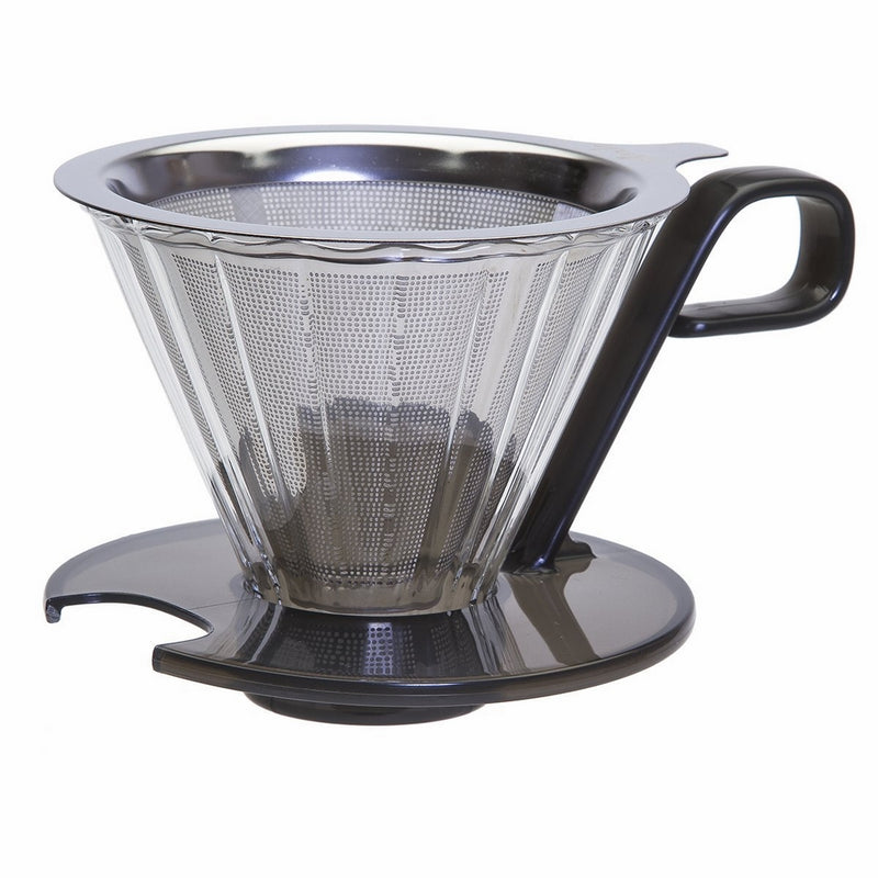 Primula PPOCD-6701 1-Cup Stainless Steel Pour Over Coffee Maker, Black