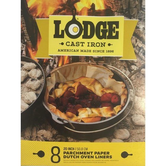 Lodge Manufacturing Parchment Paper Dutch Oven Liners