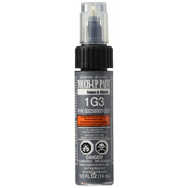 Genuine Toyota 00258-001G3-21 Magnetic Gray 1G3 Touch-Up Paint Pen (.44 fl oz, 14 ml)