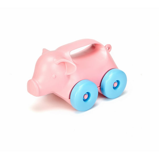 Green Toys Pig-on-Wheels