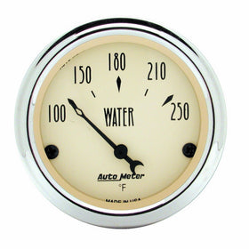 Auto Meter 1837 Antique Beige Water Temperature Gauge