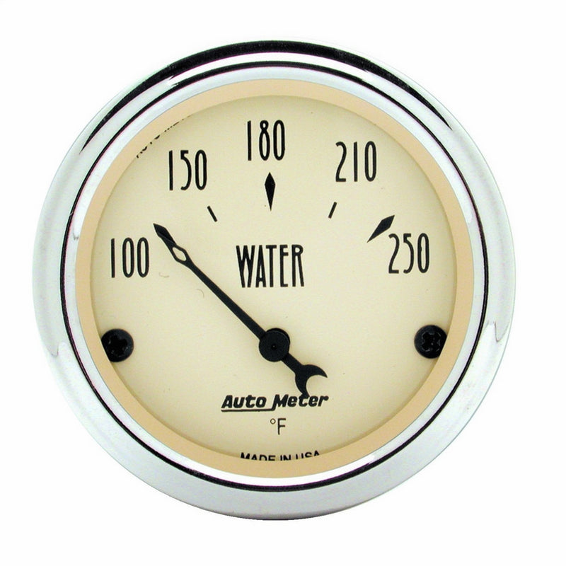 Auto Meter 1837 Antique Beige Water Temperature Gauge