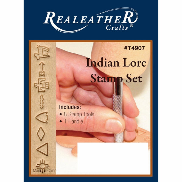 Realeather Crafts Indian Lore Stamp Set