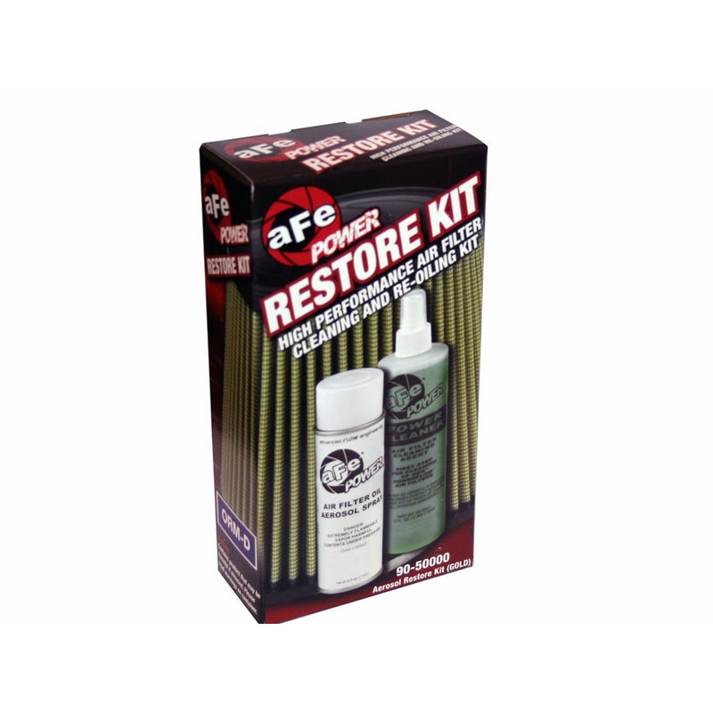 aFe Power MagnumFLOW 90-50000 Air Filter Restore Kit (Single, Gold)