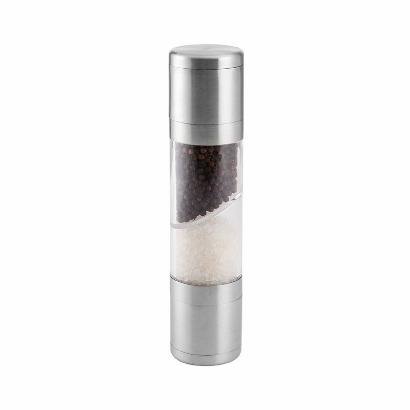 Kamenstein Dual-Action Salt and Pepper Grinder with Free Spice Refills for 5 Years