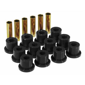 Prothane 7-1001-BL Black Rear Spring Eye and Shackle Bushing Kit