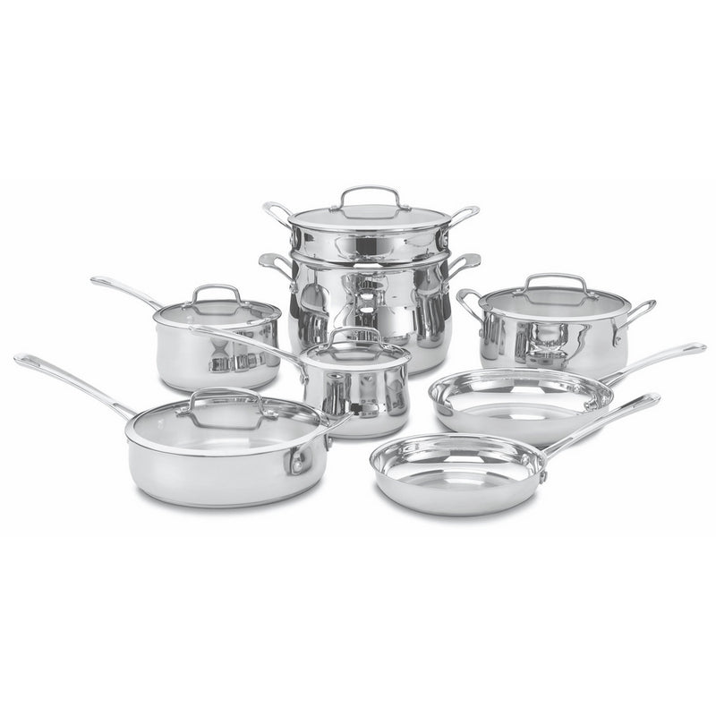 Cuisinart 44-13 Contour Stainless 13-Piece Cookware Set