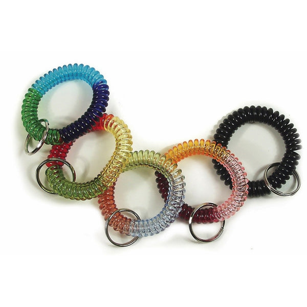 The Classics Flexible Wrist Coil Keychain Multi-Color, Assorted Colors (TPG-260C)