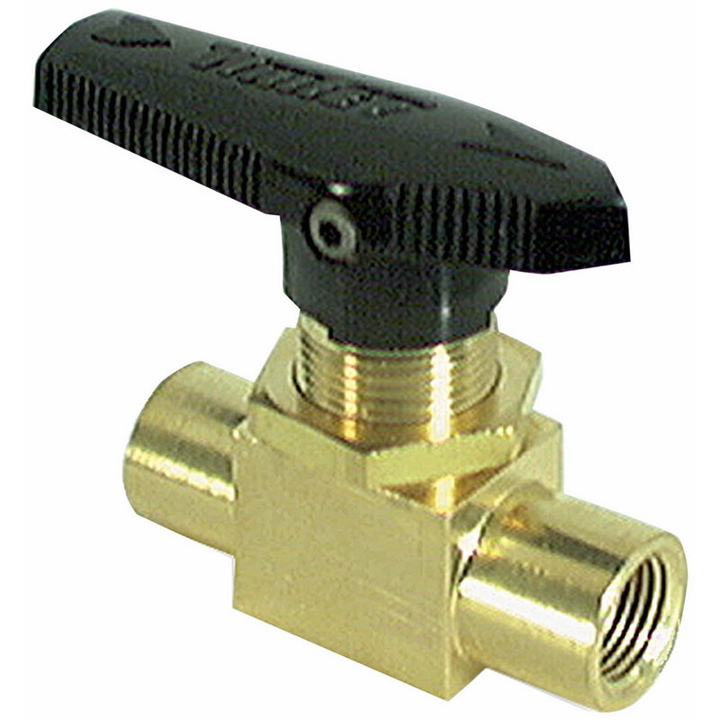 Allstar ALL48010 1/8" NPT Inlet/Outlet Manual Brake Shut-Off Valve