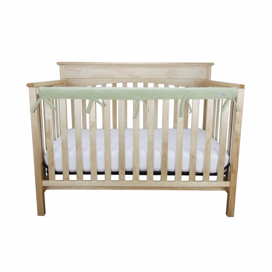 Trend Lab Waterproof CribWrap Rail Cover - For Narrow Long Crib Rails Made to Fit Rails up to 8" Around