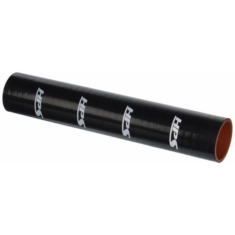 HPS HTST-187-BLK Silicone High Temperature 4-ply Reinforced Tube Coupler Hose, 75 PSI Maximum Pressure, 12" Length, 1-7/8" ID, Black
