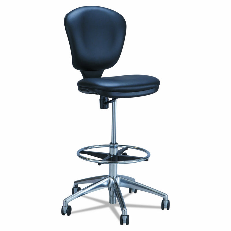 Safco Products 3442BV Metro Extended Height Chair (Additional options sold separately), Black Vinyl