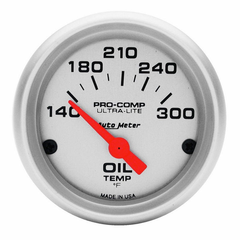 Auto Meter 4348 Ultra-Lite Electric Oil Temperature Gauge