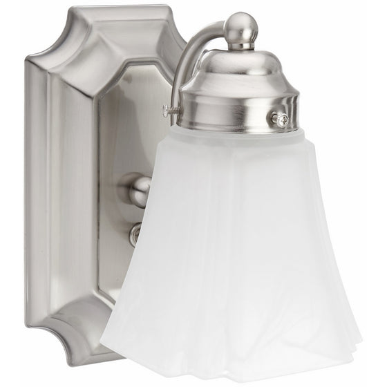 Boston Harbor RF-V-041-BN-3L 1-Light Vanity Fixture, Satin Nickel