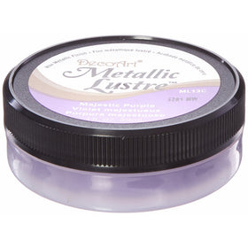 Deco Art Metallic Lustre Wax Finish, 1 oz, Majestic Purple