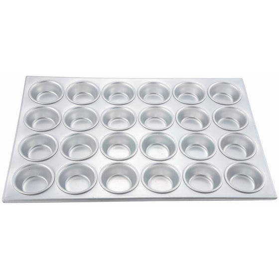 Winco AMF-24 24-Cup Non-stick Muffin and Cupcake Pan, Aluminum