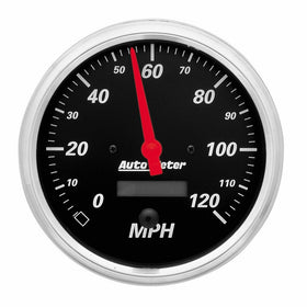 Auto Meter 1489 Designer Black Electric Programmable Speedometer