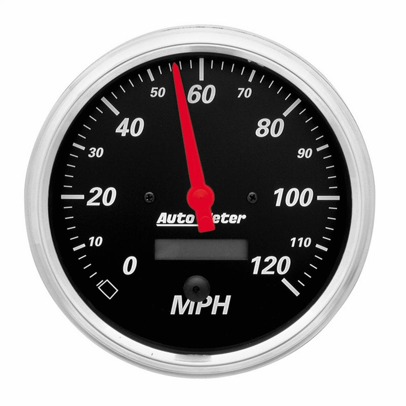 Auto Meter 1489 Designer Black Electric Programmable Speedometer